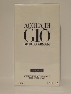 GIORGIO ARMANI Acqua Di Gio Parfum 75ml/2.5fl.oz New & Sealed