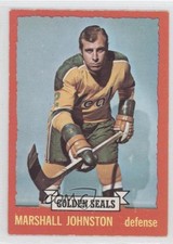 1973-74 O-Pee-Chee Light Back Marshall Johnston #21 0a6