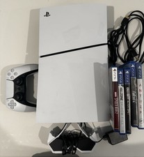 Sony PlayStation 5 Slim Disc Edition 1TB - Bundle With Spider Man 2 + More