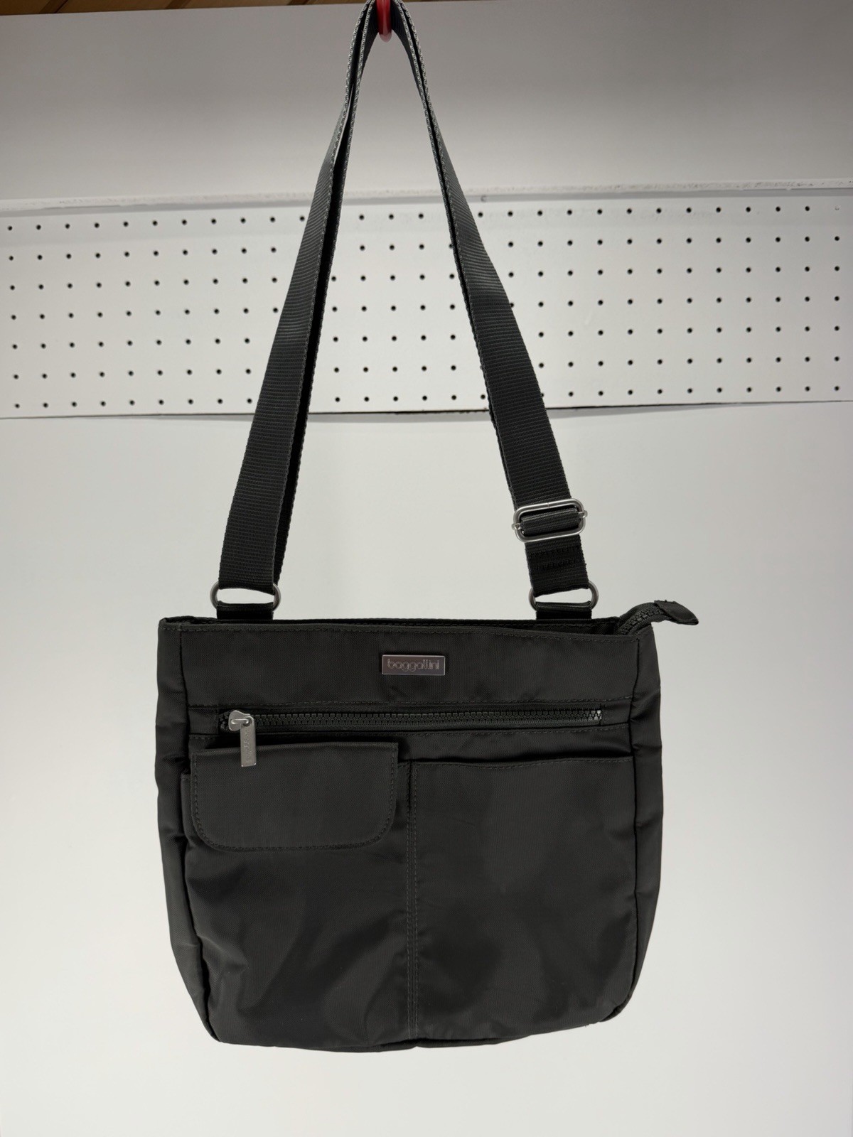 Baggallini Gray Polyester Crossbody Shoulder Bag … - image 1