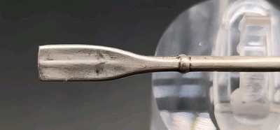 Antike Um 1920 Paddel Ruderer Brosche Silber 800