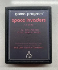 ATARI 2600: SPACE INVADERS Cartridge