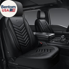 3D Foam Faux Leather Car Seat Covers Front Seats,Waterproof Leather Front Seat C