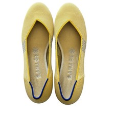 Rothys The Flat Womens 8 Butter Yellow Ballet...