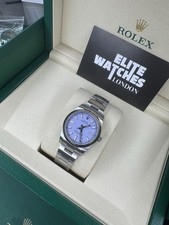 Rolex Oyster Perpetual 34mm 124200 Lavender 2026 Unworn Full Set New Release