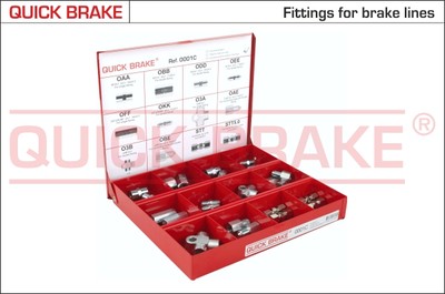 QUICK BRAKE 0001C Assortment, fittings
