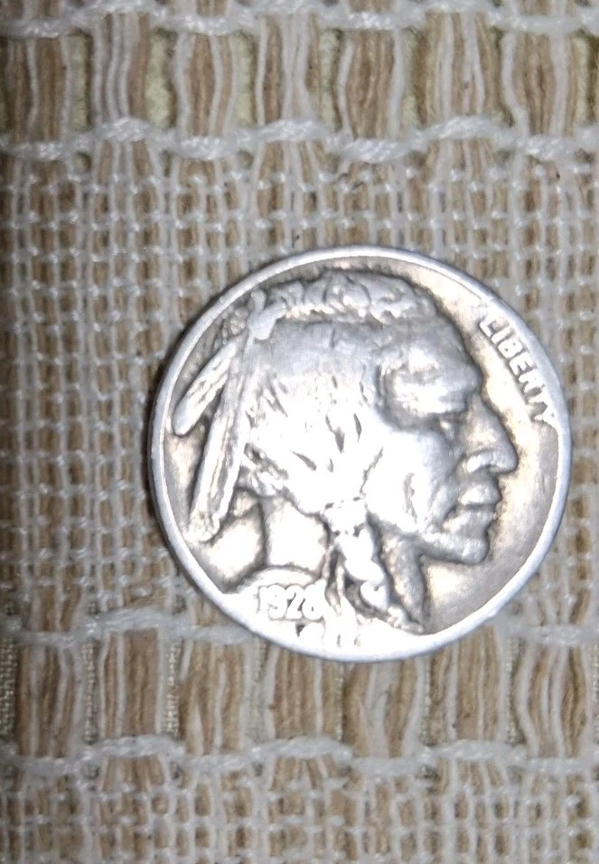 1928 Buffalo Nickel 2 Errors , Minting Error , no mint mark , liberty error - Image 2 of 4