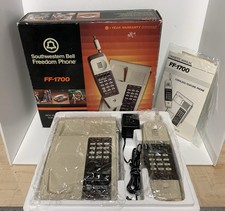VTG Southwestern Bell Freedom Phone FF-1700 Cordless Phone 2 In 1-UNTESTED