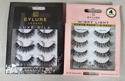 Eyelure London Luxe Silk & Wispy Light Reusable Fake Eyelashes