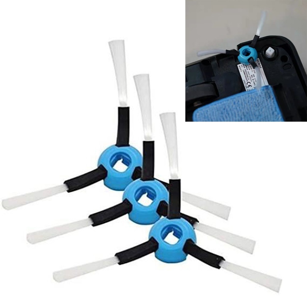Side Brush Vacuum Cleaner 3pcs Brush Cleaning For Hobot Legee 669/668/7