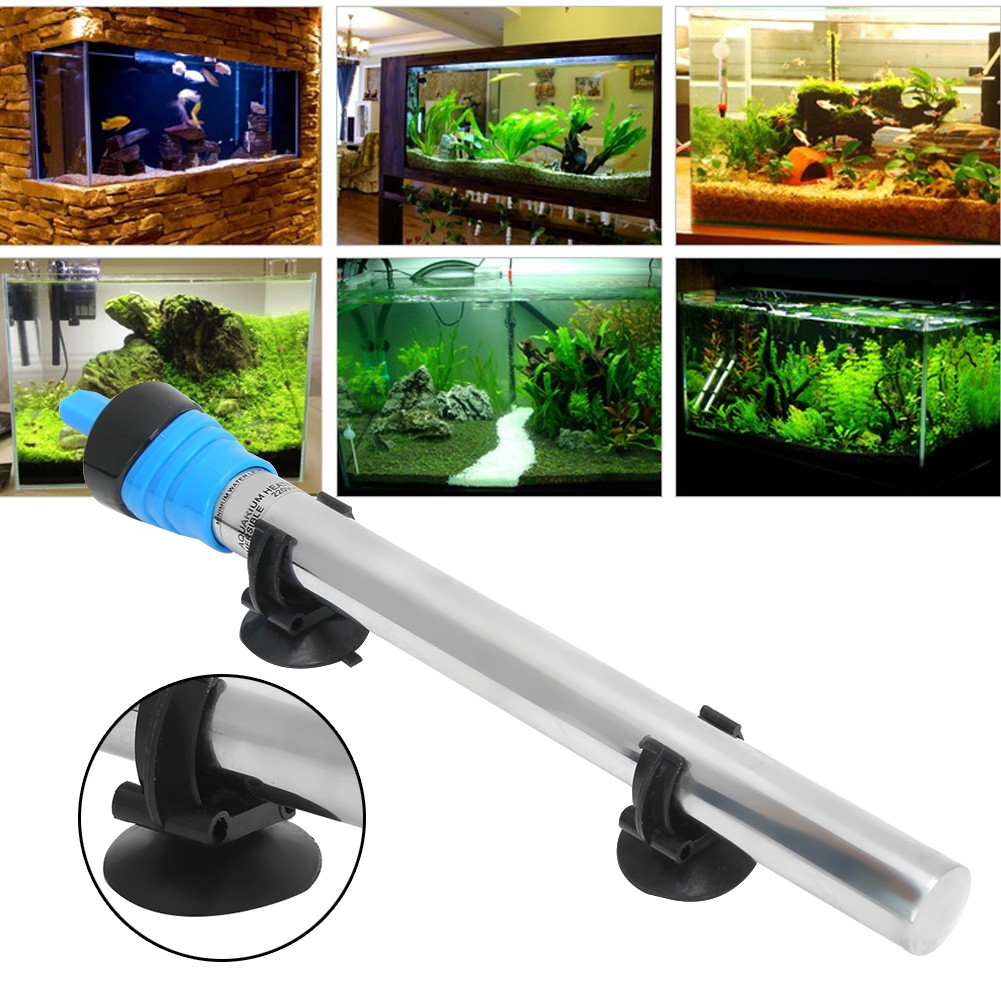 °Stainless Steel Heater Heating Rod With Suction Cup For Aquarium Fish Tank