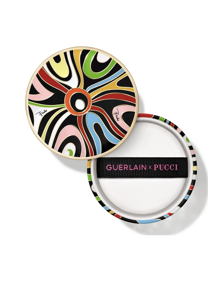 Guerlain x Pucci Meteorites Marmo Swirl 02 Cool/Rose Limited Edition  - Bild 2 von 4