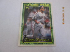 MANNY RAMIREZ INDIANS 1994 TOPPS FUTURE STAR CARD  #216  FREE SHIPPING