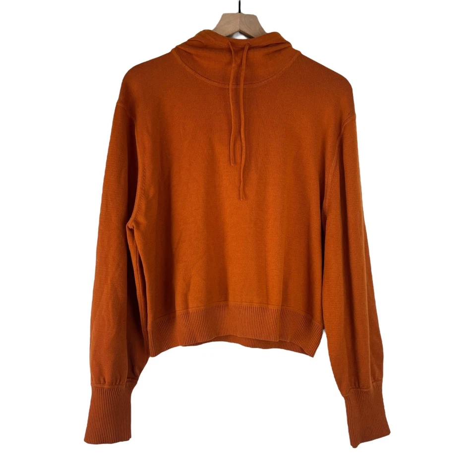 Suéter con Capucha Athleta x Alicia Keys Follaje Naranja Intención Talla Grande Foto 2 de 4