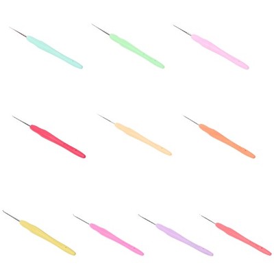 Metal Knitting Needle Ergonomic Grips 0.5-2.75mm Tools Supplies Gagdet