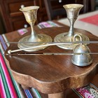 International Silver Co. Silver Plated Taper Candles Holder/snuffer Vintage Set — photo 2