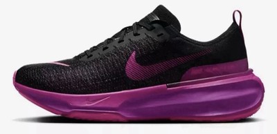 Nike ZoomX Invincible Run Flyknit 3 Black Vivid Grape DR2615-006 Size 10 NEW