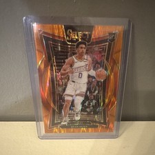 Panini Select 2024-25 Concourse Prizm Rookie Ryan Dunn Suns Card #100. rookie card picture