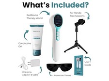 Norelie RedRevive Cold Laser Therapy Wand with Stand And Conductive Gel NEW