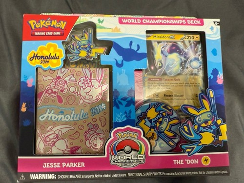 Pokémon 2024 World Championships Deck Miraidon ex - Masters Division The Don - Picture 2 of 3