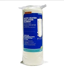 Frost King Water Heater Blanket 48"x75" R10 Vinyl-Faced Fiberglass Insulation