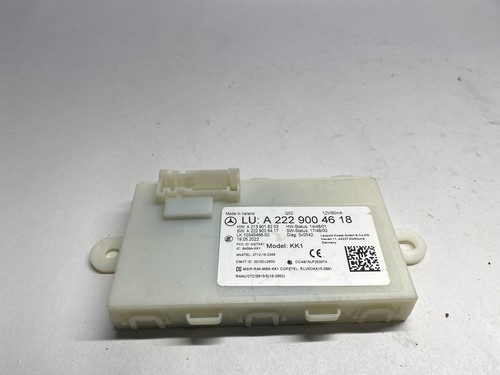 MERCEDES-BENZ E W213 Keyless Entry Steuergerät Modul A2229004618 2017