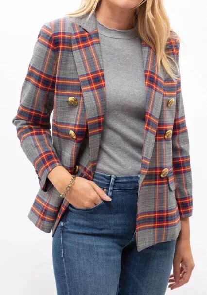 Smythe plaid blazer sale