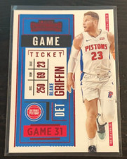 2020-21 Panini Contenders BLAKE GRIFFIN Game Ticket Red #78 Pistons