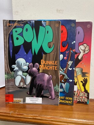3x Bone Jeff Smith 1 6 und 7