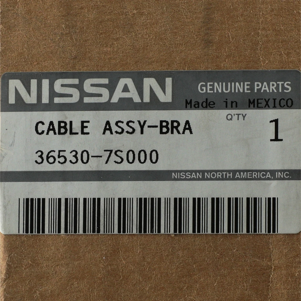 Cable de freno de estacionamiento trasero derecho Nissan Armada 2004-2015 OEM NUEVO 36530-7S000 Foto 4 de 4