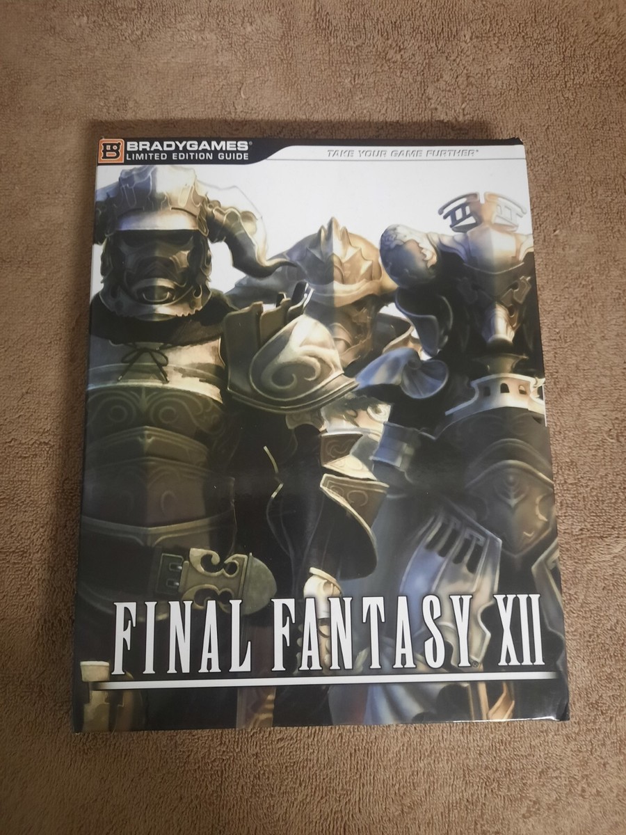 jeu game guide final fantasy ff XII 12 jap jp ps2 playstation
