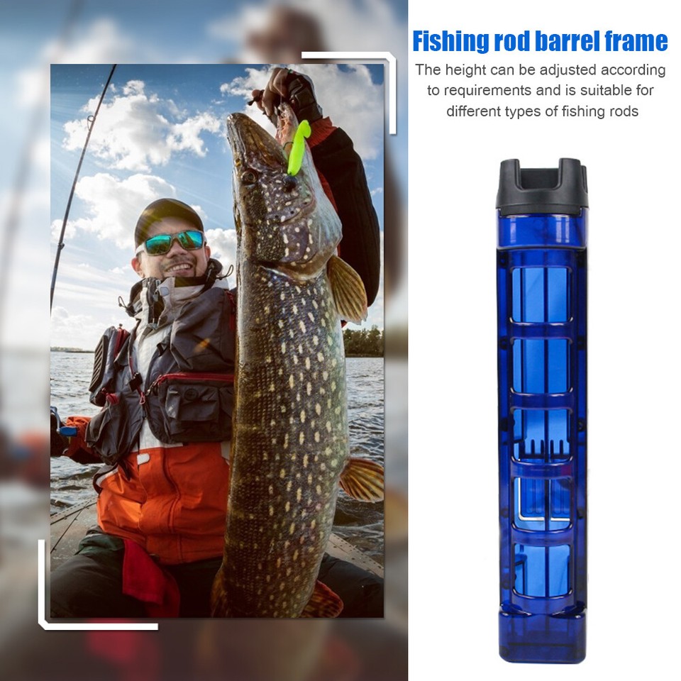  Fishing Rod Holder Tube Height Adjustable Fishing Rod Holder for