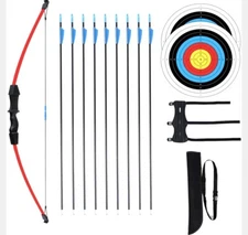 45” Archery Bow & Arrows Set