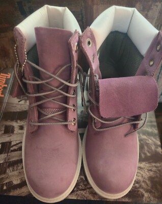 Timberland Premium 6 In Waterproof Boot (Violet/Mauve)