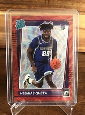 Neemias Queta  2021-22 DONRUSS OPTIC ASiA RED WAVE RATED ROOKIE PRIZM SSP Kings
