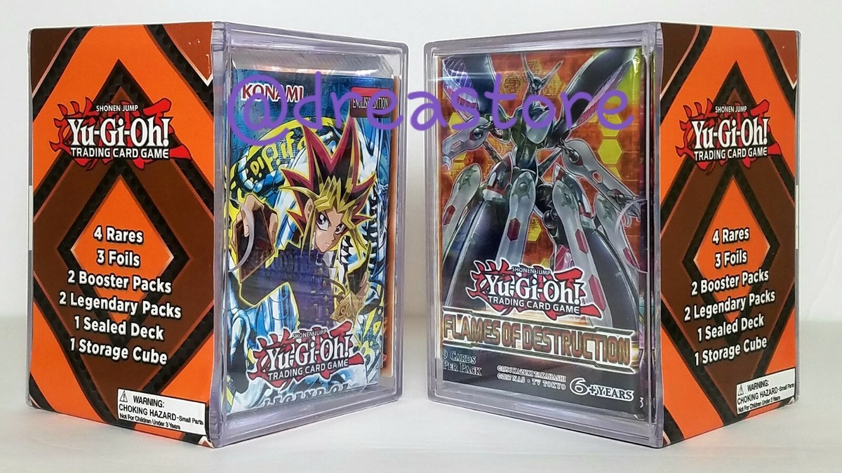 Yugioh Mystery Cube Legend of Blue Eyes Flames of Destruction