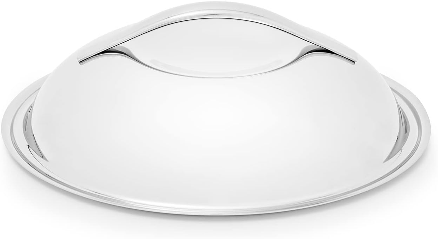 “ Blackbeard Lid “ 28 Cm “ Suitable For 28 Cm Skillets “ Stainless Steel “ Dish