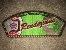 Boy Scout 2019 Michigan Crossroads Detroit Tigers MLB CSP Council Sports Patch