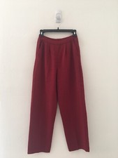 Vtg St John - Marie St John SIGNATURE LABEL Santana Knit Pleated Pant 6