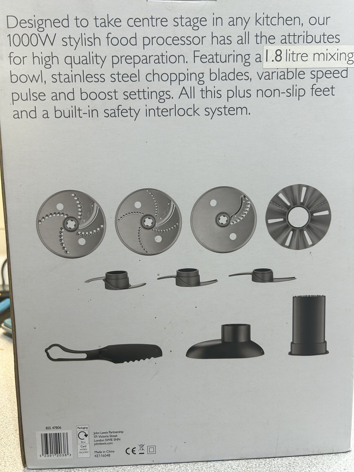 JOHN LEWIS FOOD PROCESSOR eBay