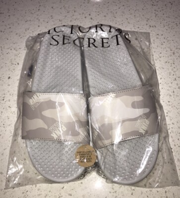 Tongues Victoria's Secret Pink - Sandales Flip Flop Rose Pour Femme - Neuf Avec Petits Défauts