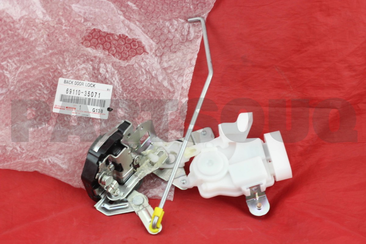 69110-35071 Genuine Toyota Lock Assembly with Motor Back Door 69110-35071 Genuine Toyota Lock Assembly with Motor Back Door