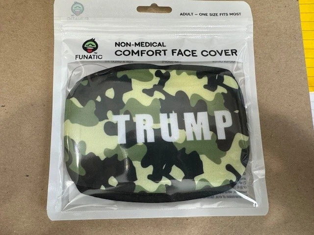 President Trump Camouflage Face Mask - Image 2 of 2