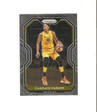 candace parker, 2021 panini wnba prizm base card,