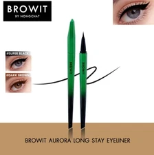Browit Aurora Long Stay Eyeliner brush head square-shaped  Long-lasting 0.5g