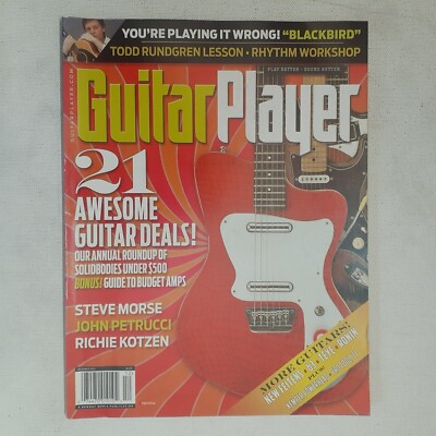 Guitar Player Richie Kotzen Don Ross Petrucci Steve Morse Dustin Wong Rundgren F