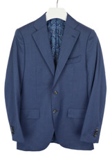 SUITSUPPLY La Spalla Blazer Men's UK 40L Pure Wool Formal Single Breasted Lined
