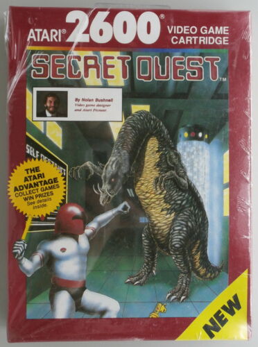 Secret Quest (Atari 2600) Factory Sealed