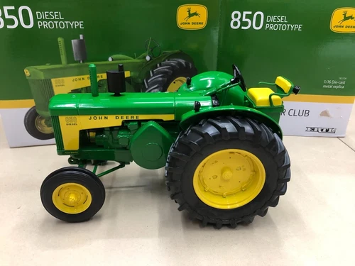 Modellino giocattolo ERTL scala 1/16 JOHN DEERE 850 trattore pressofuso collezione 16312A - Foto 3 di 9