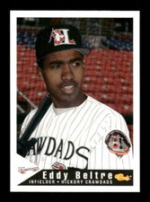 1994 Classic Best Hickory Crawdads 2 Eddy Beltre sp short print BXCP40